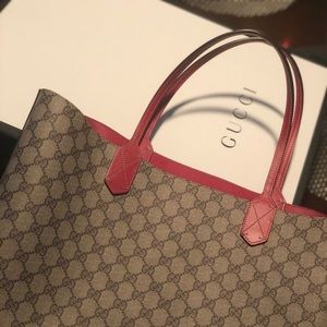 Gucci Medium Reversible Leather Tote